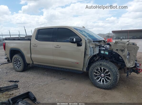 3GTUUEET6NG570982 2022 GMC SIERRA Tan Widok wnętrza 360 stopni