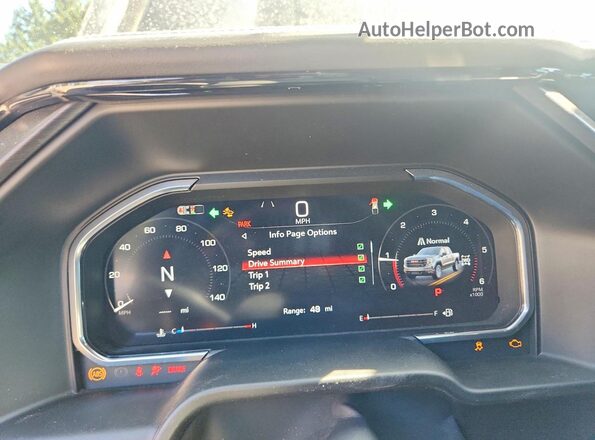 3GTUUFE8XTG127569 2026 GMC SIERRA Черный Вид щитка приборов