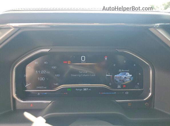 3GTUUGE84RG420219 2024 GMC SIERRA Серый Вид щитка приборов