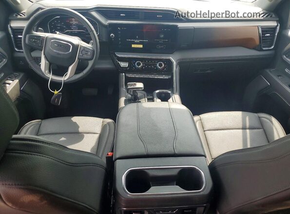3GTUUGE84RG420219 2024 GMC SIERRA Серый Вид панели приборов