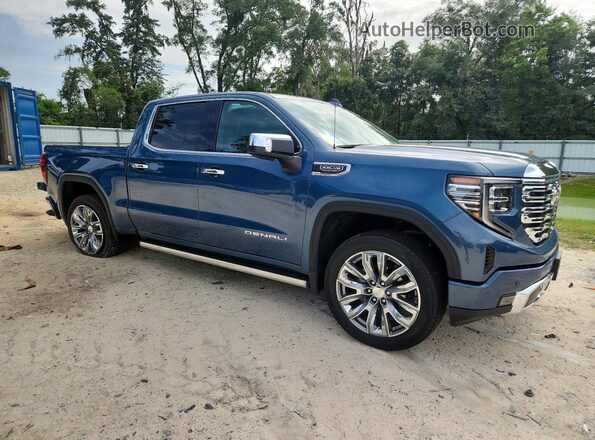 3GTUUGED0RG336332 2024 GMC SIERRA Blue Առջևի աջ