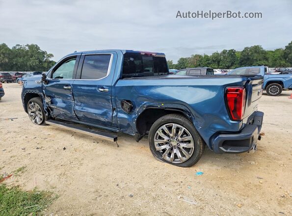 3GTUUGED0RG336332 2024 GMC SIERRA Blue Հետևի ձախ