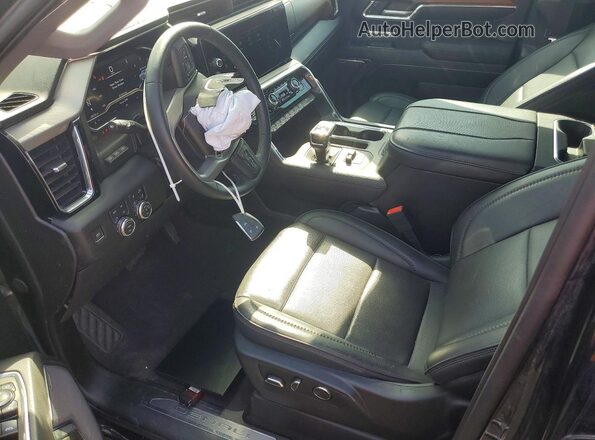 3GTUUGED3RG211230 2024 GMC SIERRA Black წინა სალონის ხედი