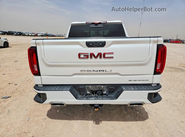 3GTUUGED3SG239129 2025 GMC SIERRA White Вид ззаду