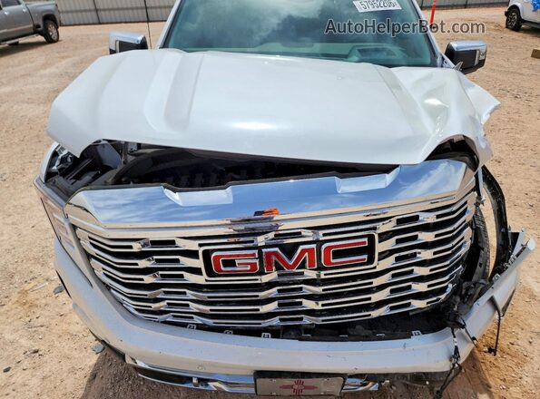 3GTUUGED3SG239129 2025 GMC SIERRA White Вид задньої частини салону