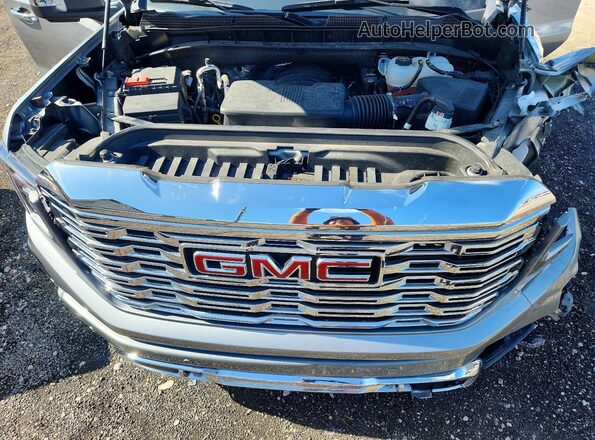 3GTUUGEL4RG215391 2024 GMC SIERRA Silver Widok wnętrza z tyłu