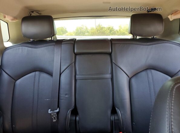 3GYFNBE33GS547013 2016 CADILLAC SRX Black Вид задніх сидінь