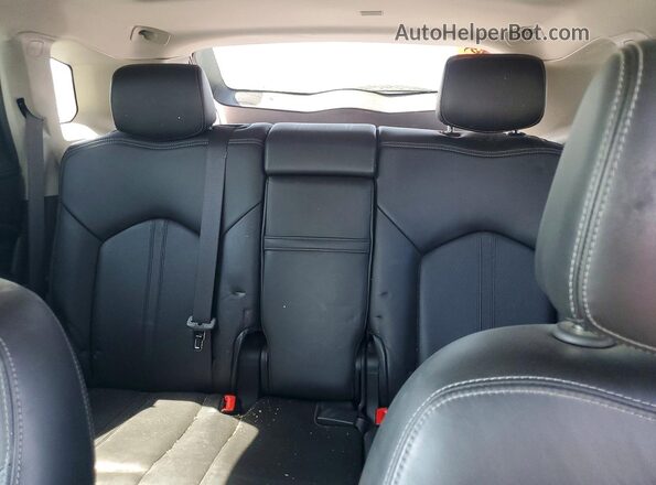 3GYFNBE33GS587821 2016 CADILLAC SRX Black Rear seats view