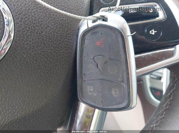 3GYFNBE35GS503787 2016 CADILLAC SRX Белый Вид панели приборов