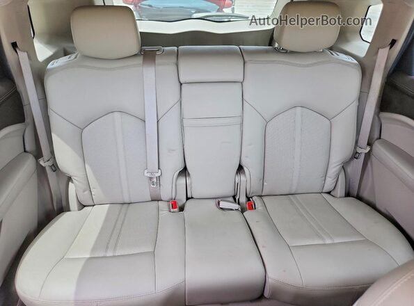3GYFNBE37GS501104 2016 CADILLAC SRX Beige უკანა სავარძლების ხედი