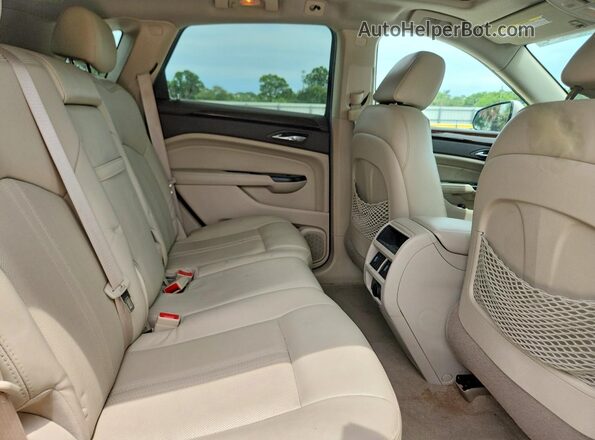 3GYFNBE37GS501104 2016 CADILLAC SRX Beige უკანა სალონის ხედი