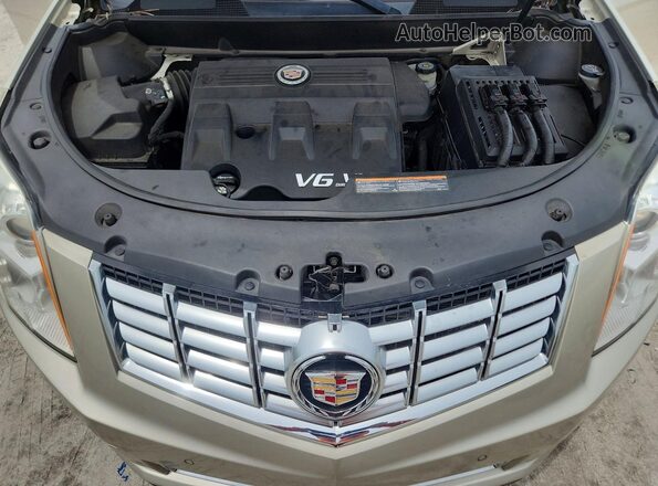 3GYFNBE37GS501104 2016 CADILLAC SRX Beige ძრავის განყოფილების ხედი