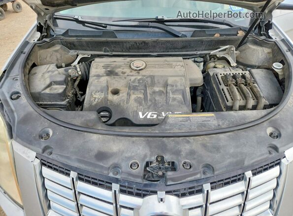 3GYFNBE38GS548433 2016 CADILLAC SRX Серебряный Вид подкапотного пространства