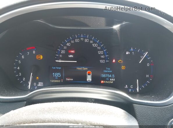 3GYFNBE38GS578676 2016 CADILLAC SRX White Հետևի նստատեղերի տեսք