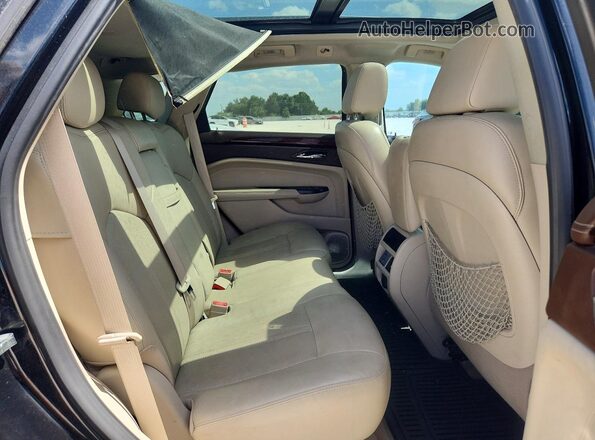 3GYFNBE39GS587645 2016 CADILLAC SRX Черный Вид задних сидений