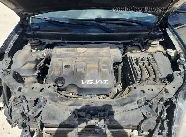 3GYFNBE39GS587645 2016 CADILLAC SRX Черный Вид задней части салона