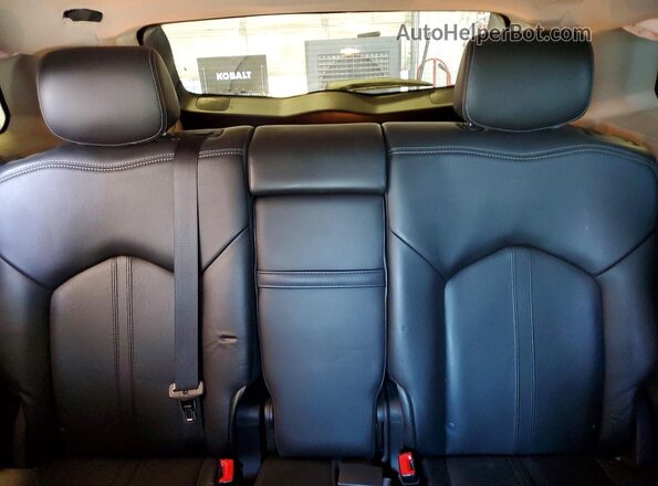 3GYFNBE3XGS524151 2016 CADILLAC SRX Black Vista de los asientos traseros