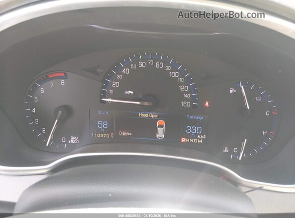 3GYFNBE3XGS543850 2016 CADILLAC SRX Серый Вид задних сидений