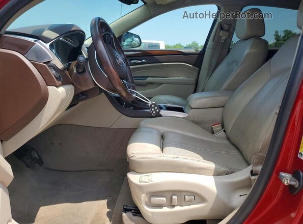 3GYFNCE31GS551941 2016 CADILLAC SRX Бордовый Вид салона спереди