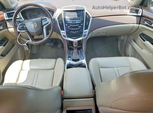 3GYFNCE31GS551941 2016 CADILLAC SRX Бордовый Вид панели приборов