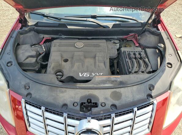 3GYFNCE31GS551941 2016 CADILLAC SRX Бордовый Вид подкапотного пространства