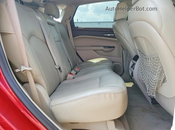 3GYFNCE31GS551941 2016 CADILLAC SRX Бордовый Вид задней части салона