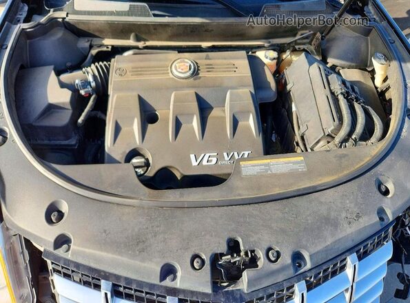 3GYFNCE32GS550166 2016 CADILLAC SRX Black Engine compartment view