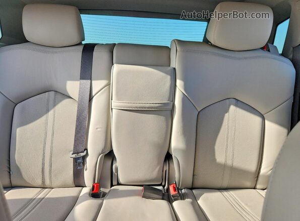 3GYFNCE32GS550166 2016 CADILLAC SRX Black Rear seats view