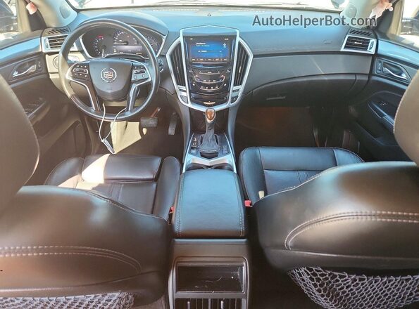 3GYFNCE32GS561393 2016 CADILLAC SRX Black Вид панелі приладів