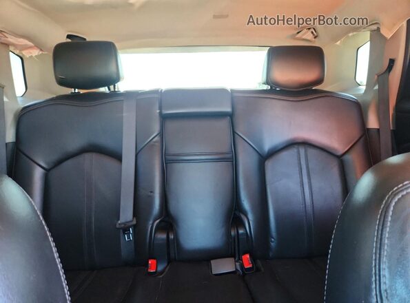 3GYFNCE32GS561393 2016 CADILLAC SRX Black Вид задніх сидінь