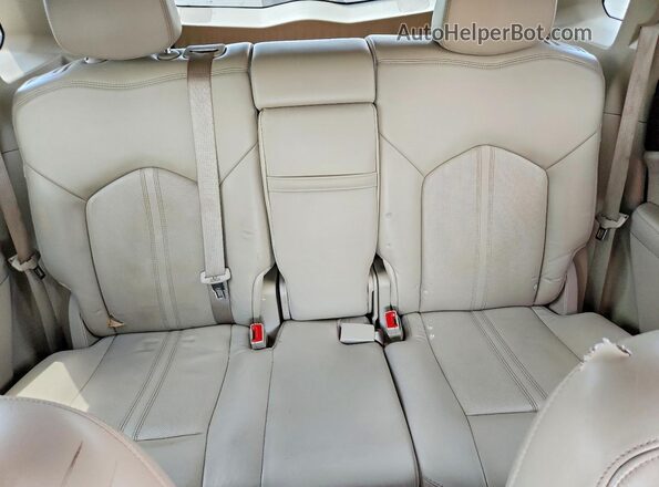 3GYFNCE35GS551523 2016 CADILLAC SRX White უკანა სავარძლების ხედი