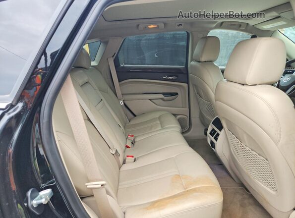 3GYFNCE35GS583517 2016 CADILLAC SRX Black უკანა სავარძლების ხედი