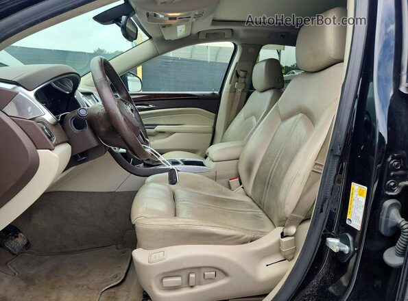 3GYFNCE35GS583517 2016 CADILLAC SRX Black წინა სალონის ხედი