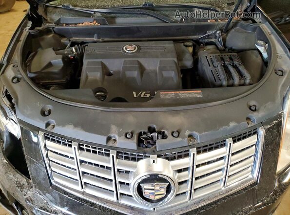 3GYFNCE36GS572087 2016 CADILLAC SRX Black უკანა სალონის ხედი