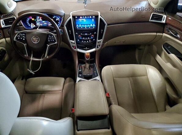 3GYFNCE36GS572087 2016 CADILLAC SRX Black წინა პანელის ხედი