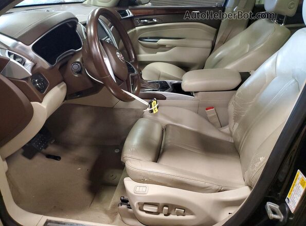 3GYFNCE36GS572087 2016 CADILLAC SRX Black წინა სალონის ხედი