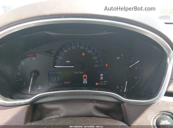3GYFNCE36GS574311 2016 CADILLAC SRX White უკანა სავარძლების ხედი