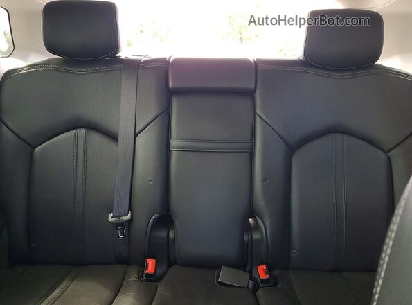3GYFNCE37GS568419 2016 CADILLAC SRX Black Вид задніх сидінь