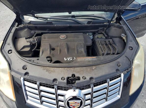 3GYFNCE37GS568419 2016 CADILLAC SRX Black Вид підкапотного простору