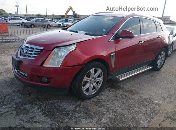 3GYFNCE37GS577802 2016 CADILLAC SRX Red Առջևի ձախ երեք քառորդ տեսարան