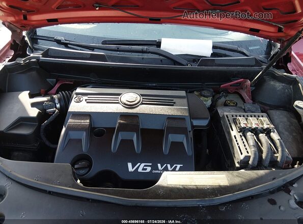 3GYFNCE37GS577802 2016 CADILLAC SRX Red Հետևի տեսք