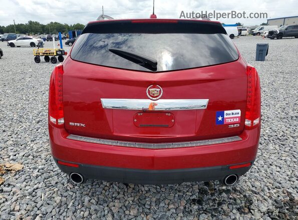 3GYFNCE37GS583826 2016 CADILLAC SRX Red Вид ззаду