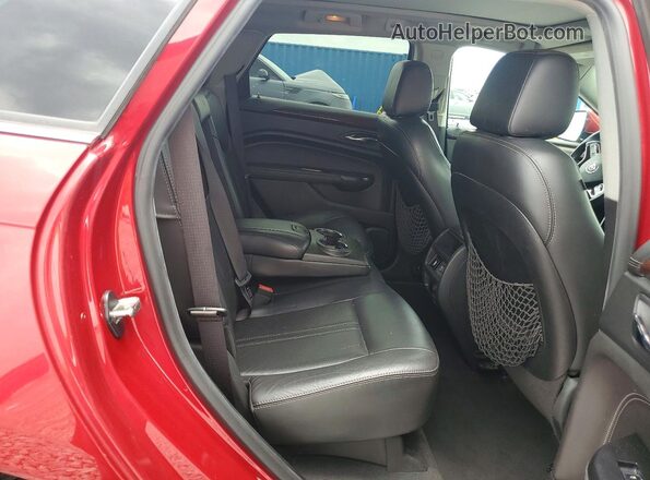 3GYFNCE37GS583826 2016 CADILLAC SRX Red Вид задніх сидінь