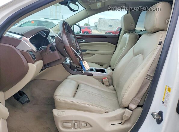 3GYFNCE38GS547031 2016 CADILLAC SRX Белый Вид салона спереди