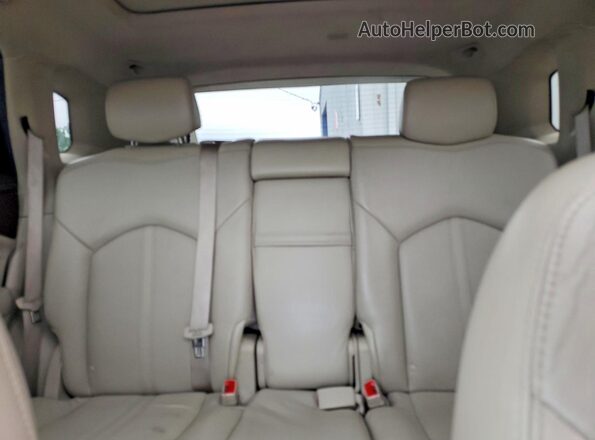 3GYFNCE38GS547031 2016 CADILLAC SRX Белый Вид задних сидений
