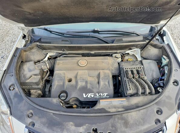 3GYFNDE31GS546762 2016 CADILLAC SRX White Engine compartment view