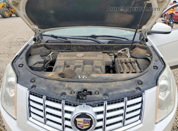 3GYFNDE33GS516257 2016 CADILLAC SRX White Vista del compartimento del motor