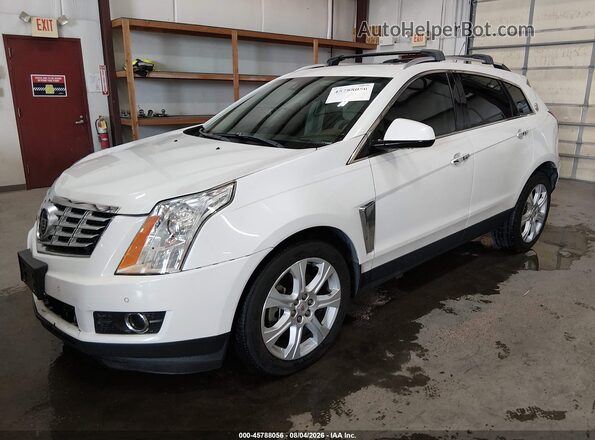 3GYFNDE33GS550487 2016 CADILLAC SRX White წინა მარცხენა ხედი სამი მეოთხედიდან