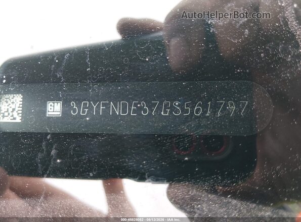 3GYFNDE37GS561797 2016 CADILLAC SRX Black Engine compartment view