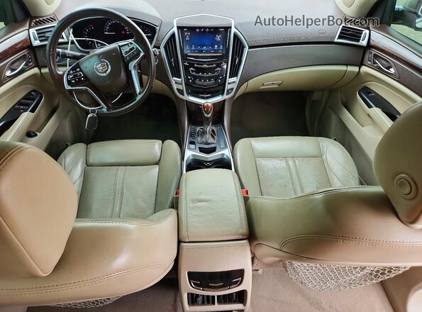 3GYFNDE39GS525450 2016 CADILLAC SRX Tan წინა პანელის ხედი